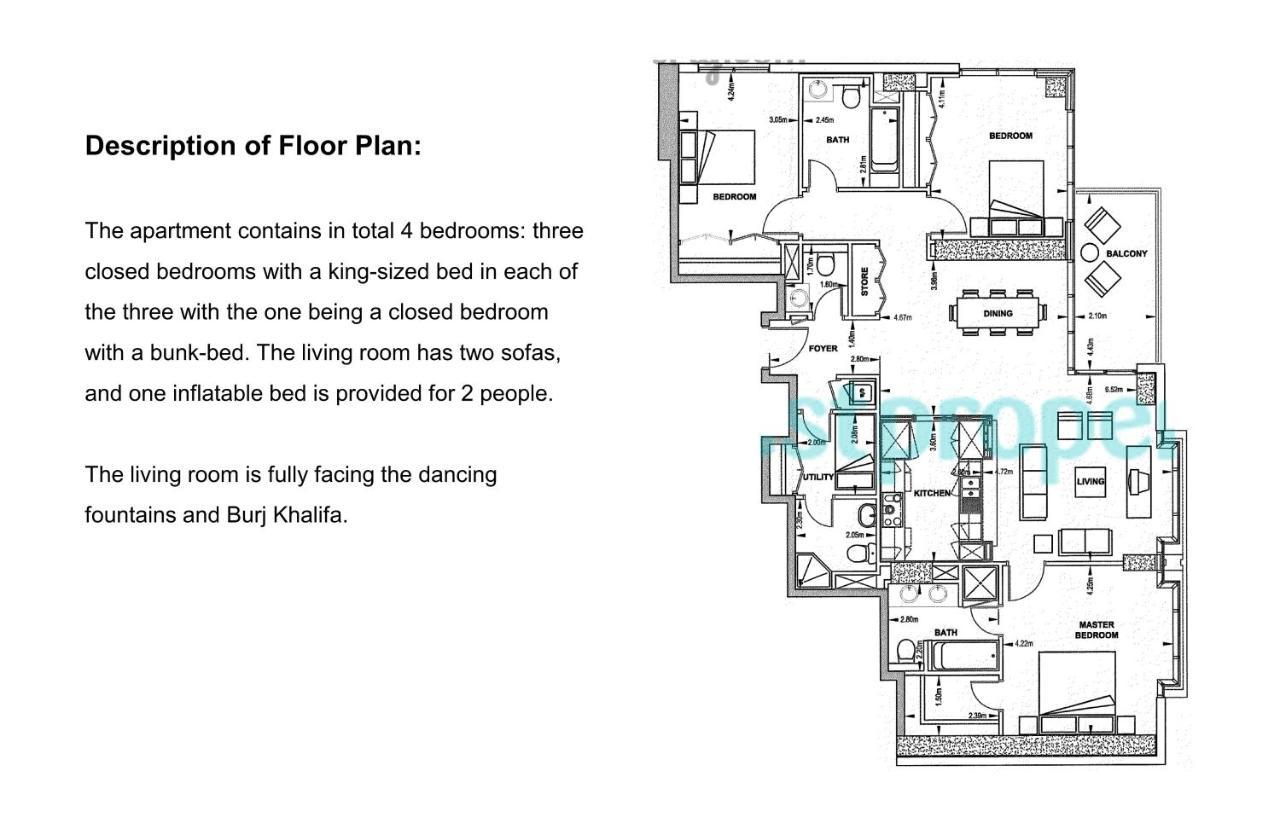 Elite Royal Apartment - Burj Residences Tower 5 Dubai Ngoại thất bức ảnh